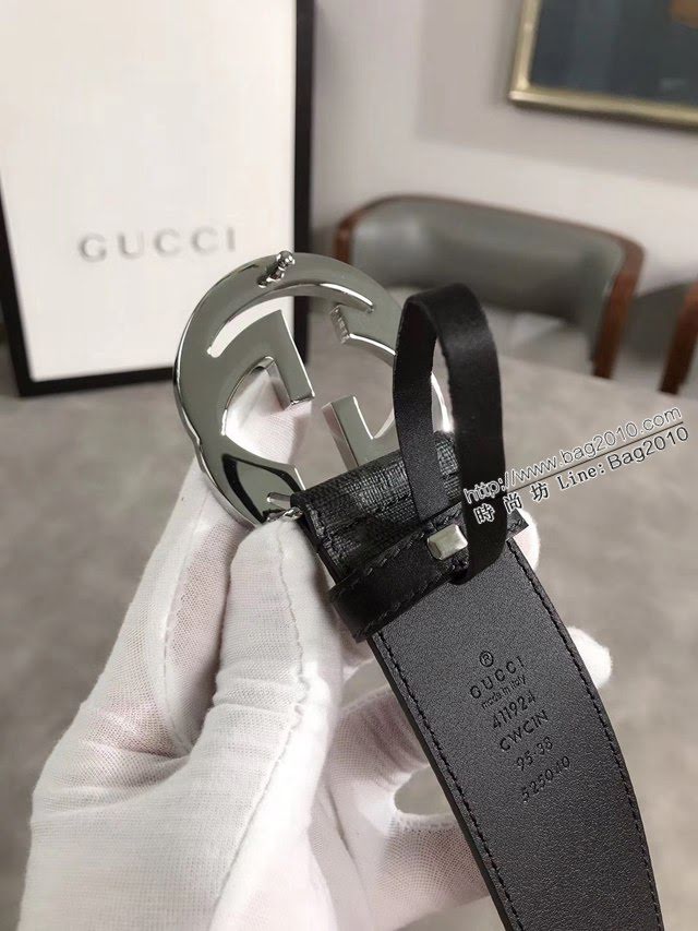 Gucci經典皮帶 古奇雙G腰帶  jjp1858
